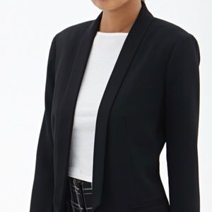 Black blazer jacket tuxedo like size L